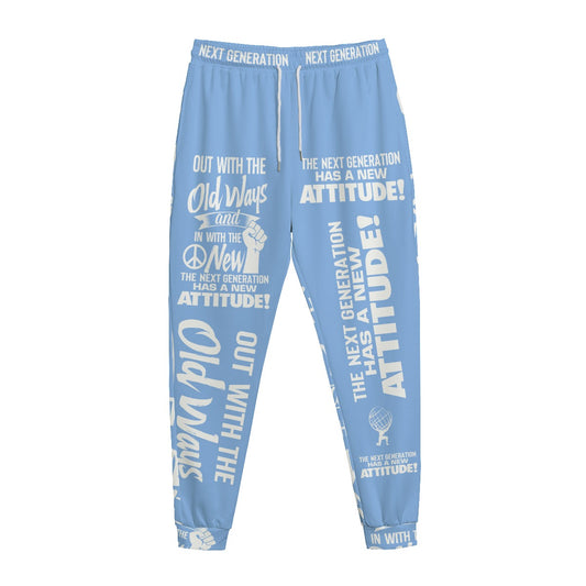 In With The New XYZ To Alpha Beta TV Jogger Men's and Women's Sweatpants, EcoSmart Best Sweatpants, Men's and Women's Athletic Lounge Pants - NGUG Fashion